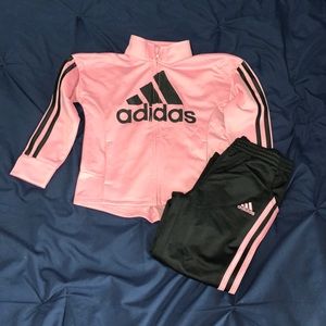 Little Girls Adidas Tracksuit